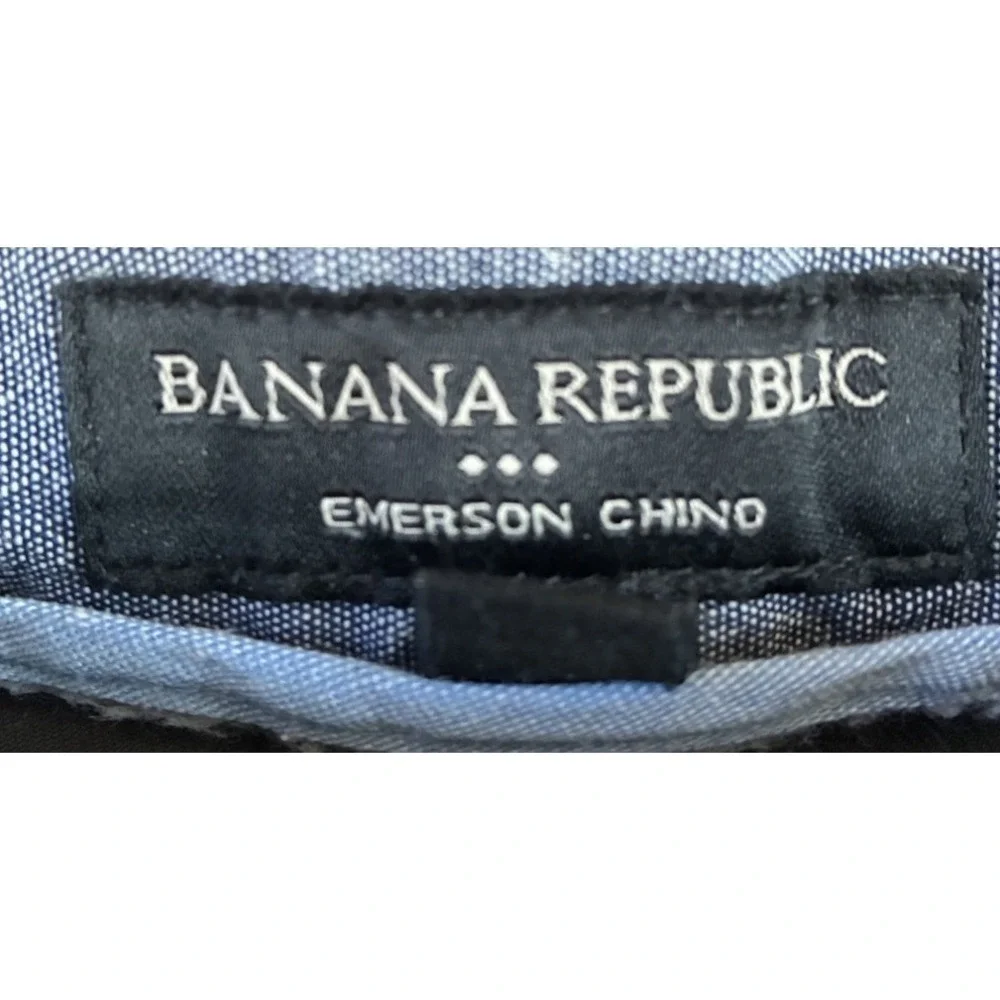 Banana Republic Emerson Chino Gray Pants Mens‎ 30x30